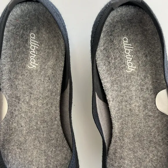 Allbirds Wool Breezers Ballet Flats Shoes Women’s 9 Heathered Black Like New