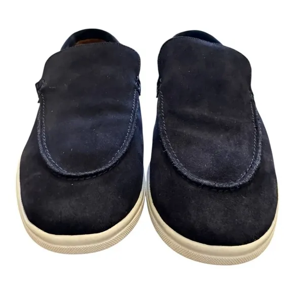 ALLEN EDMONDS Payton Suede Loafers in Sea