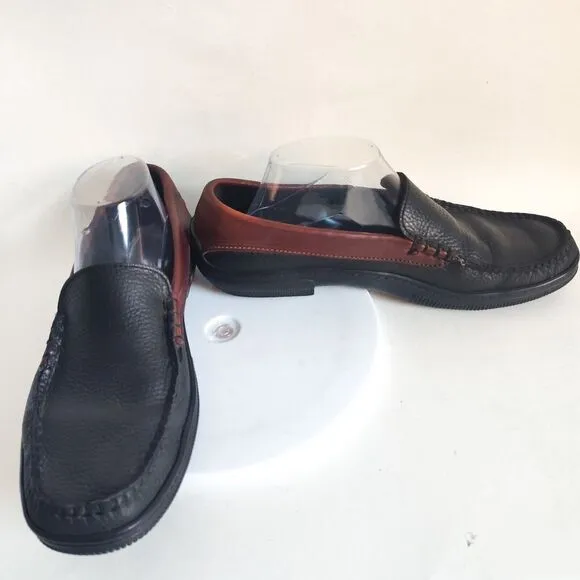 Allen Edmonds Westland Mens Size 9.5D Brown Leather Casual Loafers 105527 USA