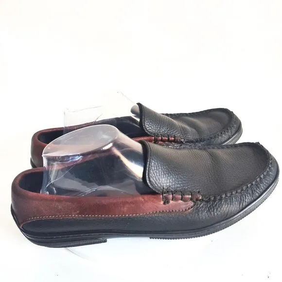 Allen Edmonds Westland Mens Size 9.5D Brown Leather Casual Loafers 105527 USA