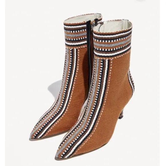 Amambaih Women’s Luxury Italian Ankle Boots