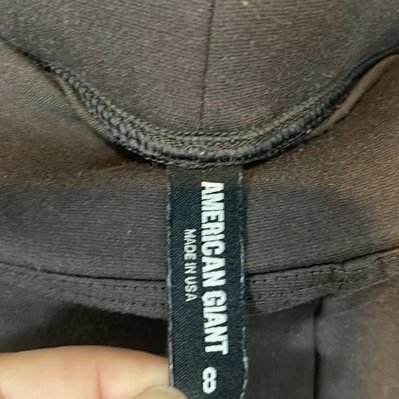 AMERICAN GIANT PONTE KICK FLARE 8 gray ab