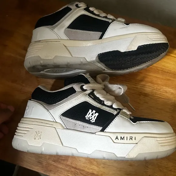 Amiri Black and White Sneakers