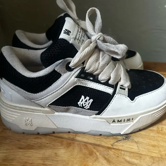 Amiri Black and White Sneakers