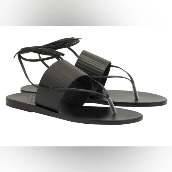 Ancient Greek  Ankle Tie Sandals.