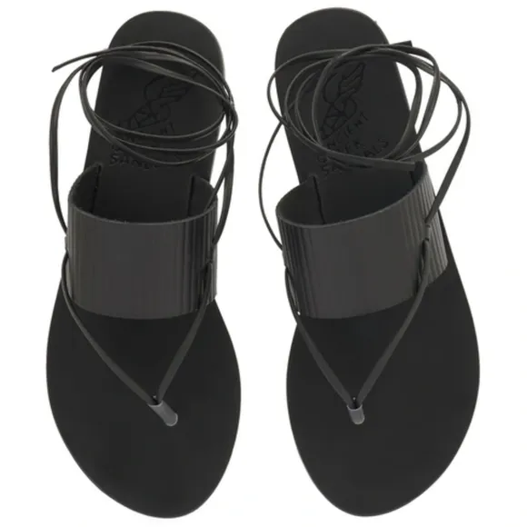 Ancient Greek  Ankle Tie Sandals.