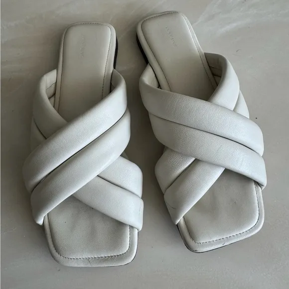 Anine Bing Eve sandals in ivory