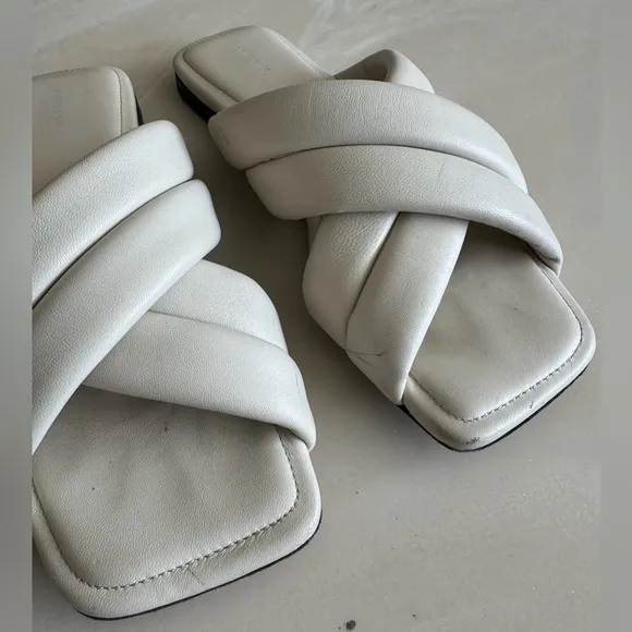Anine Bing Eve sandals in ivory