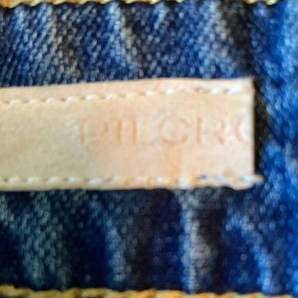 Anthropologie Pilcro Womens The Borrowed Boyfriend Jeans Size 18 W Plus Med Wash