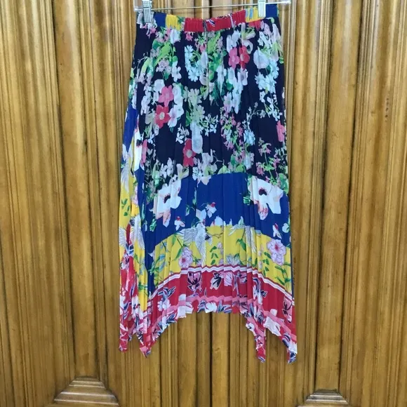 Anthropology Leora Floral Skirt