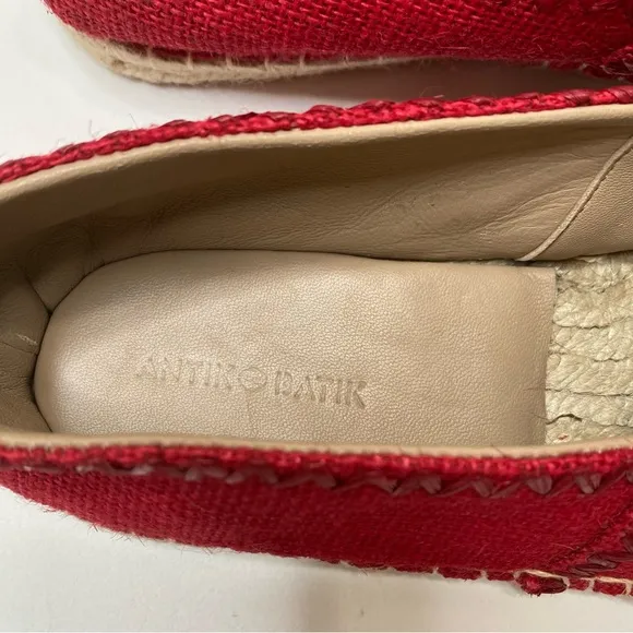 Antik Batik x Johnny Was Tori Floral Embroidered Beaded Espadrilles