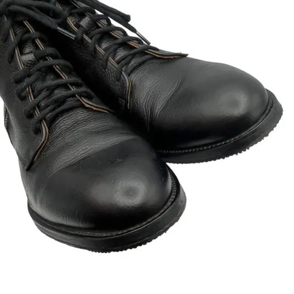 Aquatalia Vladimir Leather Ankle Boots Black Men’s Size 8