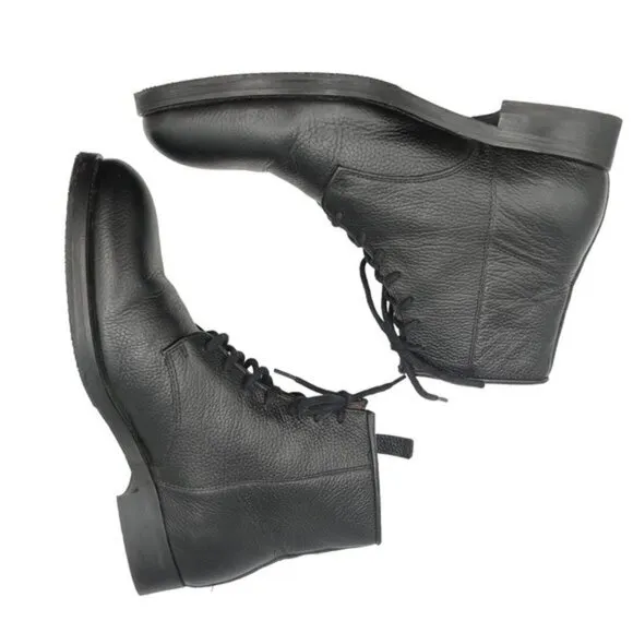 Aquatalia Vladimir Leather Ankle Boots Black Men’s Size 8