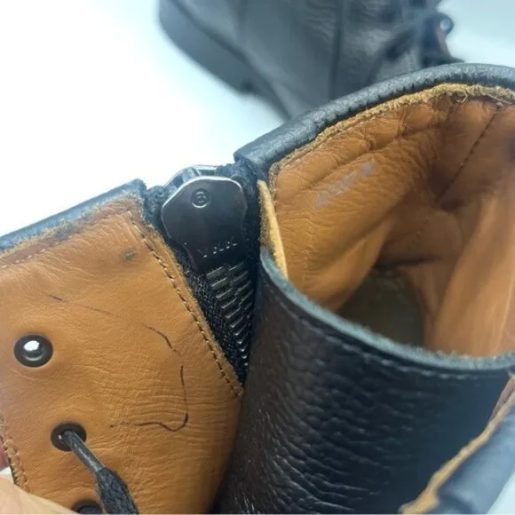 Aquatalia Vladimir Leather Ankle Boots Black Men’s Size 8