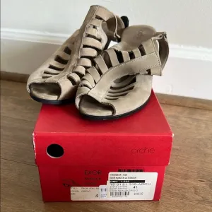 Arche Cream Sandals Strappy Design Versatile Style, worn less than 5 times.