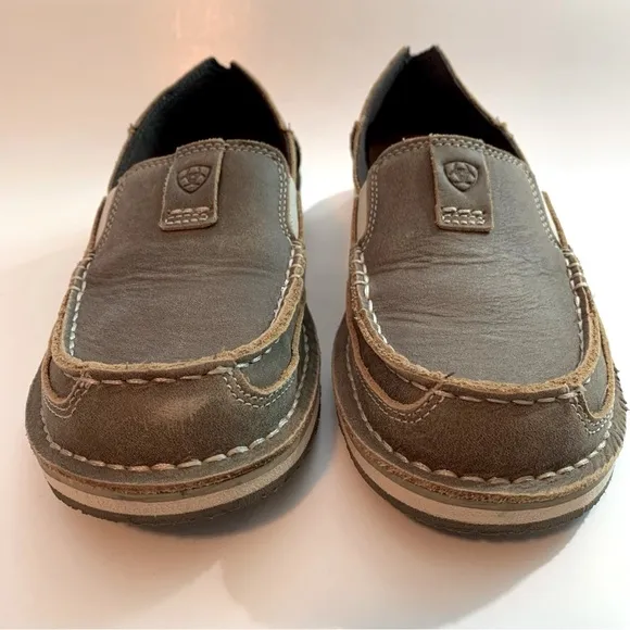 ARIAT | Women’s Cruiser Casual Brown Bomber Slip-On Shoes | 9.5