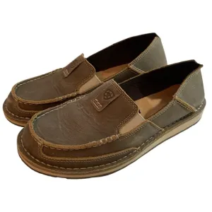 ARIAT | Women’s Cruiser Casual Brown Bomber Slip-On Shoes | 9.5