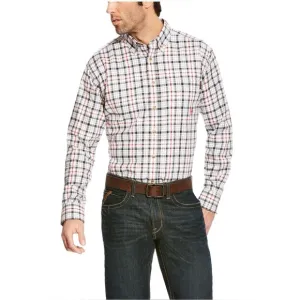 ARIAT WORK FR Men's Size L Flame Resistant Work Button Down Shirt
