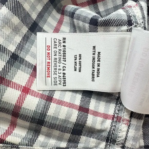 ARIAT WORK FR Men's Size L Flame Resistant Work Button Down Shirt