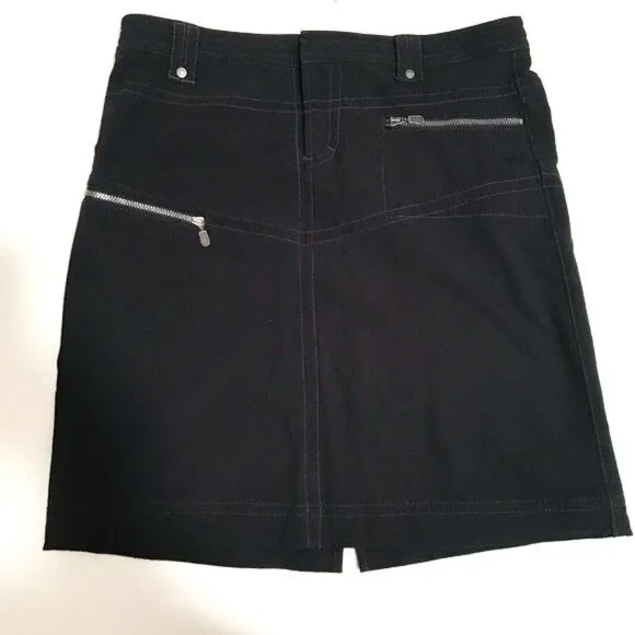 Athleta Tear Away B4 U Play hiking fleece lined skirt Size 6