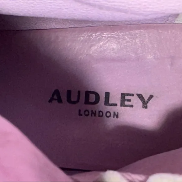 Audley London Soft Suede multi-colored ankle Boots Size 39 / 8.5