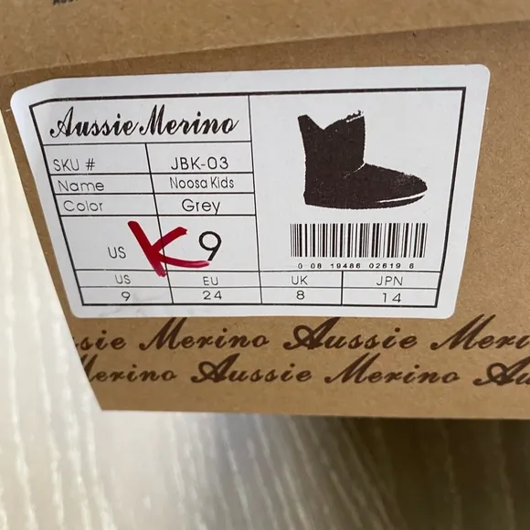 Aussie Merino Noosa kids boots