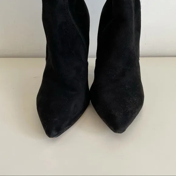 B Brian Atwood Synthetic Marney Caged Heel Over-the-knee Boots sz 10