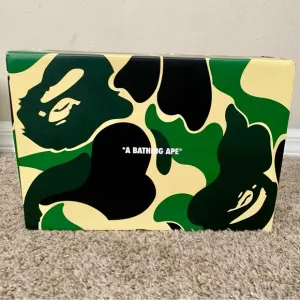 BAPE SHARK FACE Black and Red Sneakers