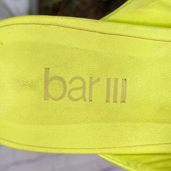 BAR III Corteta Thong Ball-Heel Sandals