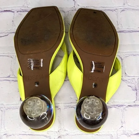BAR III Corteta Thong Ball-Heel Sandals