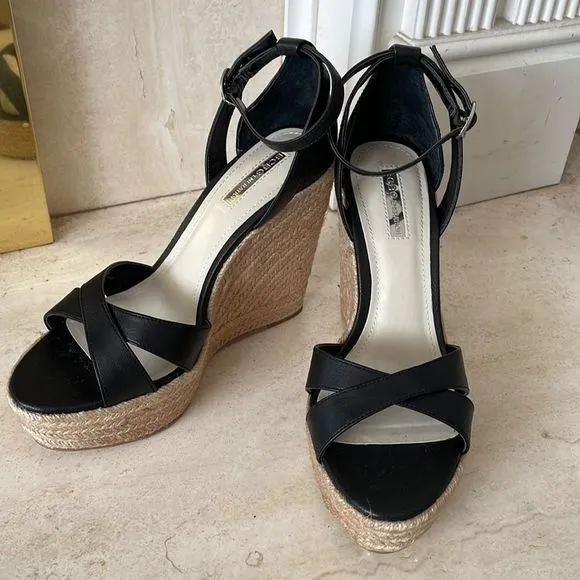 BCBG BCBGeneration Holly Espadrille Wedge Sandals