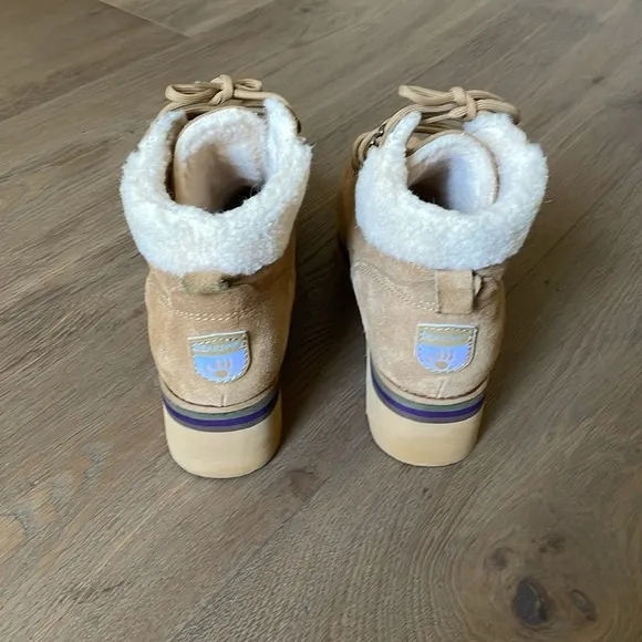 Bearpaw Retro Quinn Boots In Iced Coffee Size 10