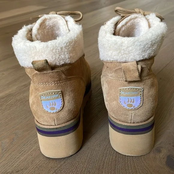 Bearpaw Retro Quinn Boots In Iced Coffee Size 10