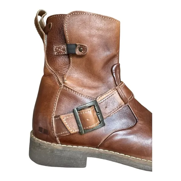 Bed/Stu Jerry Bench Made Brown Du LeonLeather Boots Mens size 9.5