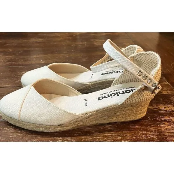Biankina Girona Authentic Spanish Espadrille Wedge Sandals for Women