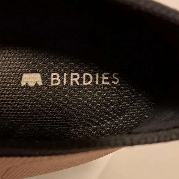 Birdies Blackbird Knit Pointed Toe Flats Loafers Washable Pink &amp; Gray SZ…