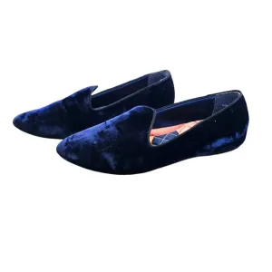 Birdies The Huron Admiral Blue Velvet Flats