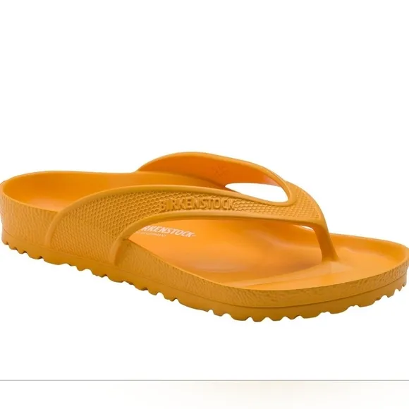 Birkenstock Eva Honolulu Zinnia Orange Thong Flip Flops Sandals NEW Size 9