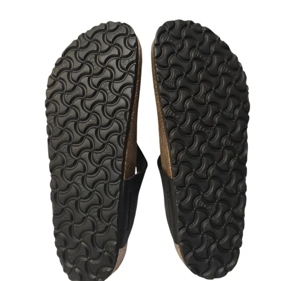 Birkenstock Gizeh Men's Black Buckle Sandals 11