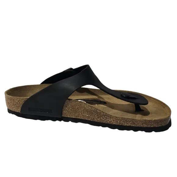 Birkenstock Gizeh Men's Black Buckle Sandals 11