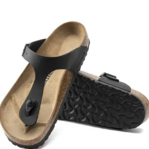 Birkenstock Gizeh Men's Black Buckle Sandals 9