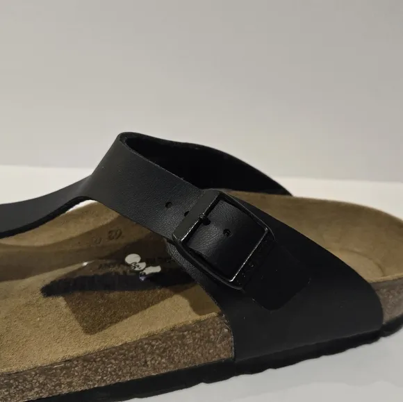 Birkenstock Gizeh Men's Black Buckle Sandals 9