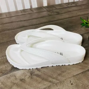 Birkenstock Honolulu EVA White Thong Sandals 9