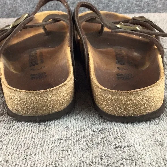 Birkenstock Mayari Bronze Toe Loop Sandals Sz 39|8.5