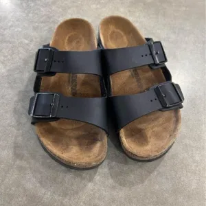 Birkenstock Sandals. Girls Size 13. Black. Double Buckle Strap.