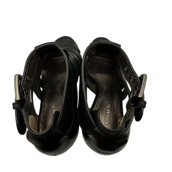 BLACK COACH Harah size 6.5 good to great condition