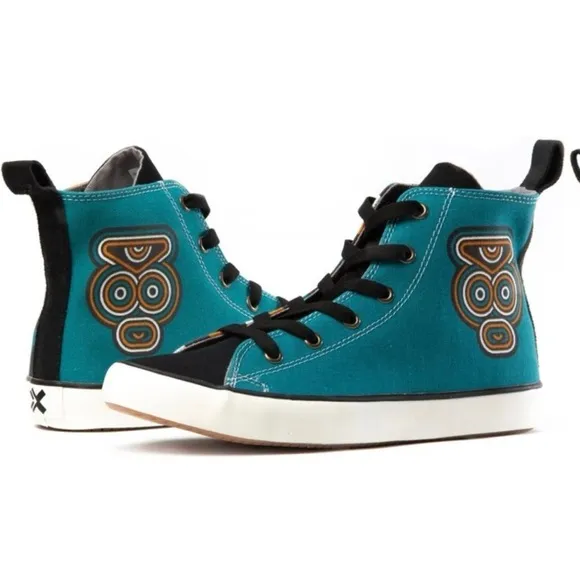 BLANX Unisex High-Top Limited-Edition  Dr. Alderete Cotton Sneakers Sz 12 men