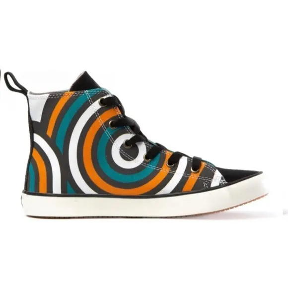 BLANX Unisex High-Top Limited-Edition  Dr. Alderete Cotton Sneakers Sz 12 men