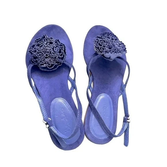 Boden Floral Strap Sandals size 8