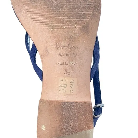 Boden Floral Strap Sandals size 8